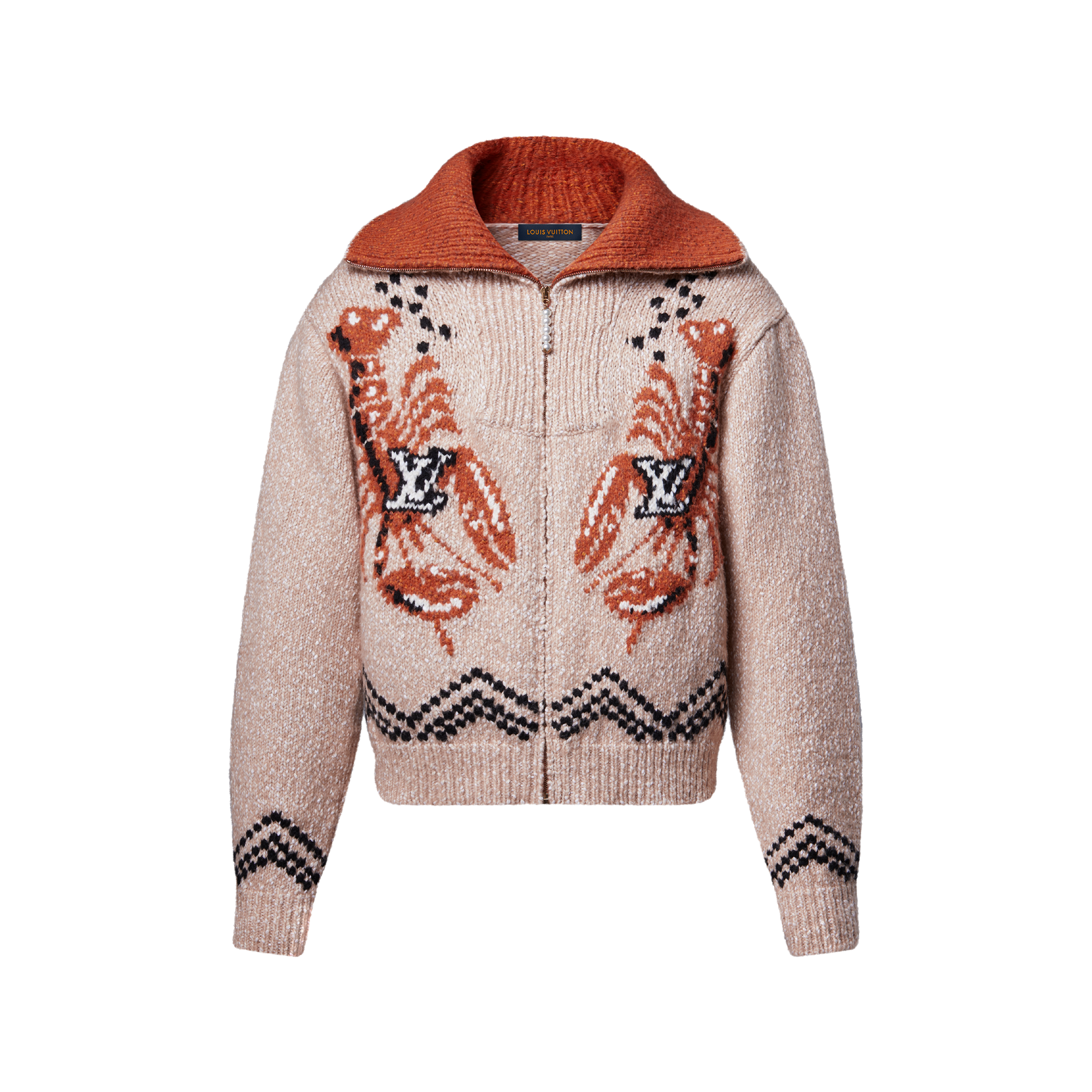 Zippered Knitted Blouson - Ready-to-Wear 1AIM59 | LOUIS VUITTON